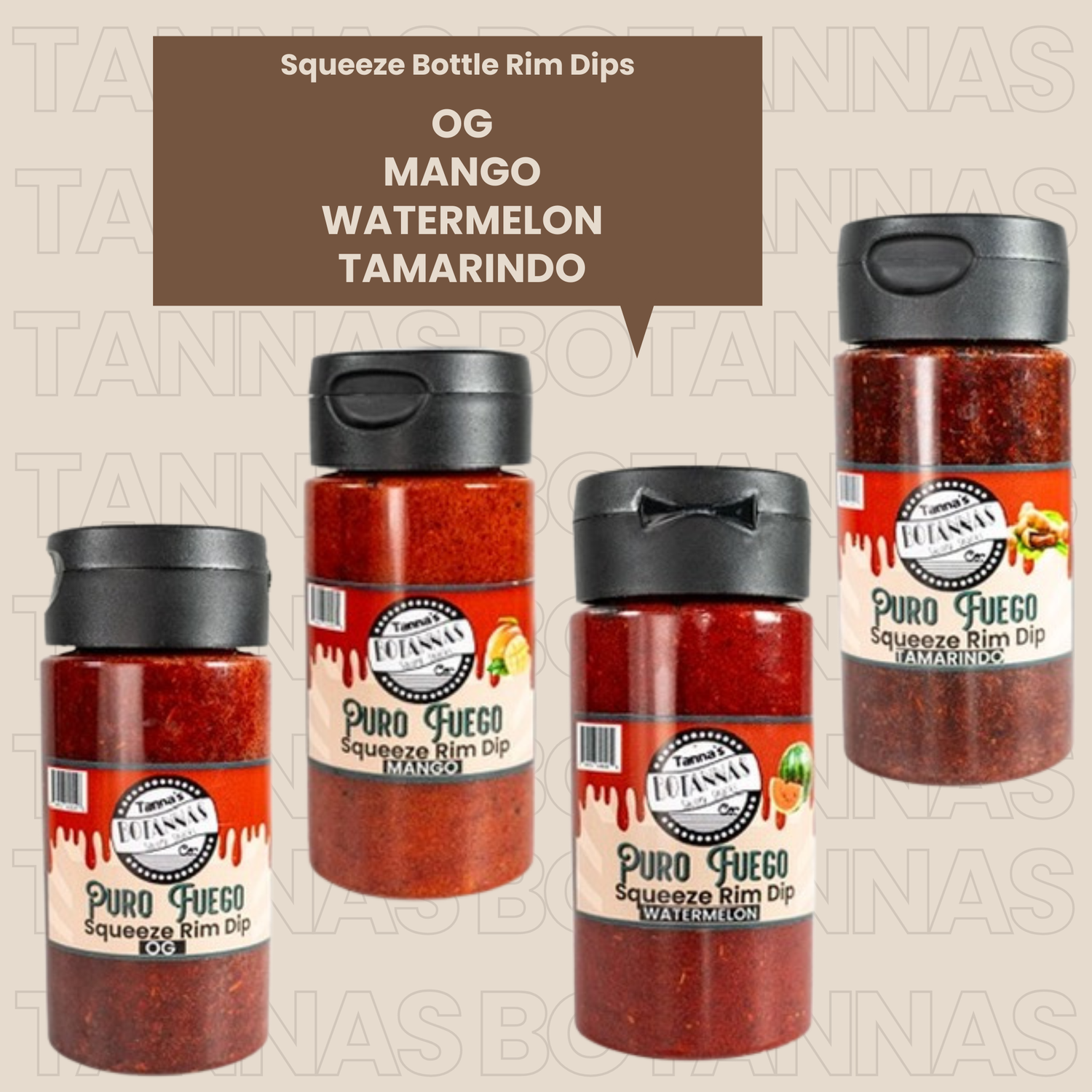 Rim Dip Squeeze Bottles