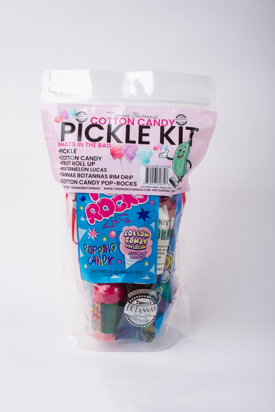 Cotton candy pickle kit