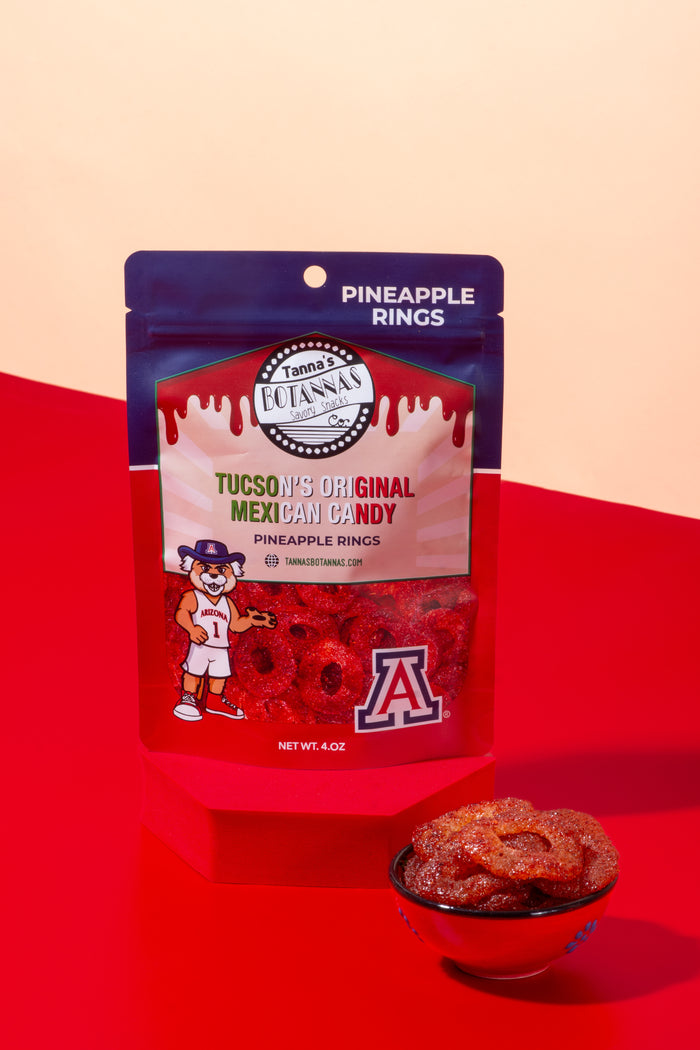 U of A Pineapple RIngs 4oz