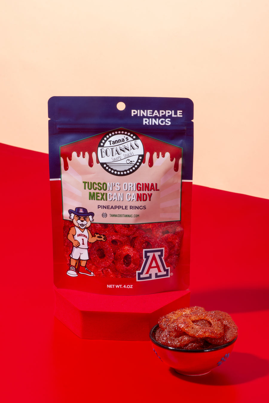 U of A Pineapple RIngs 4oz