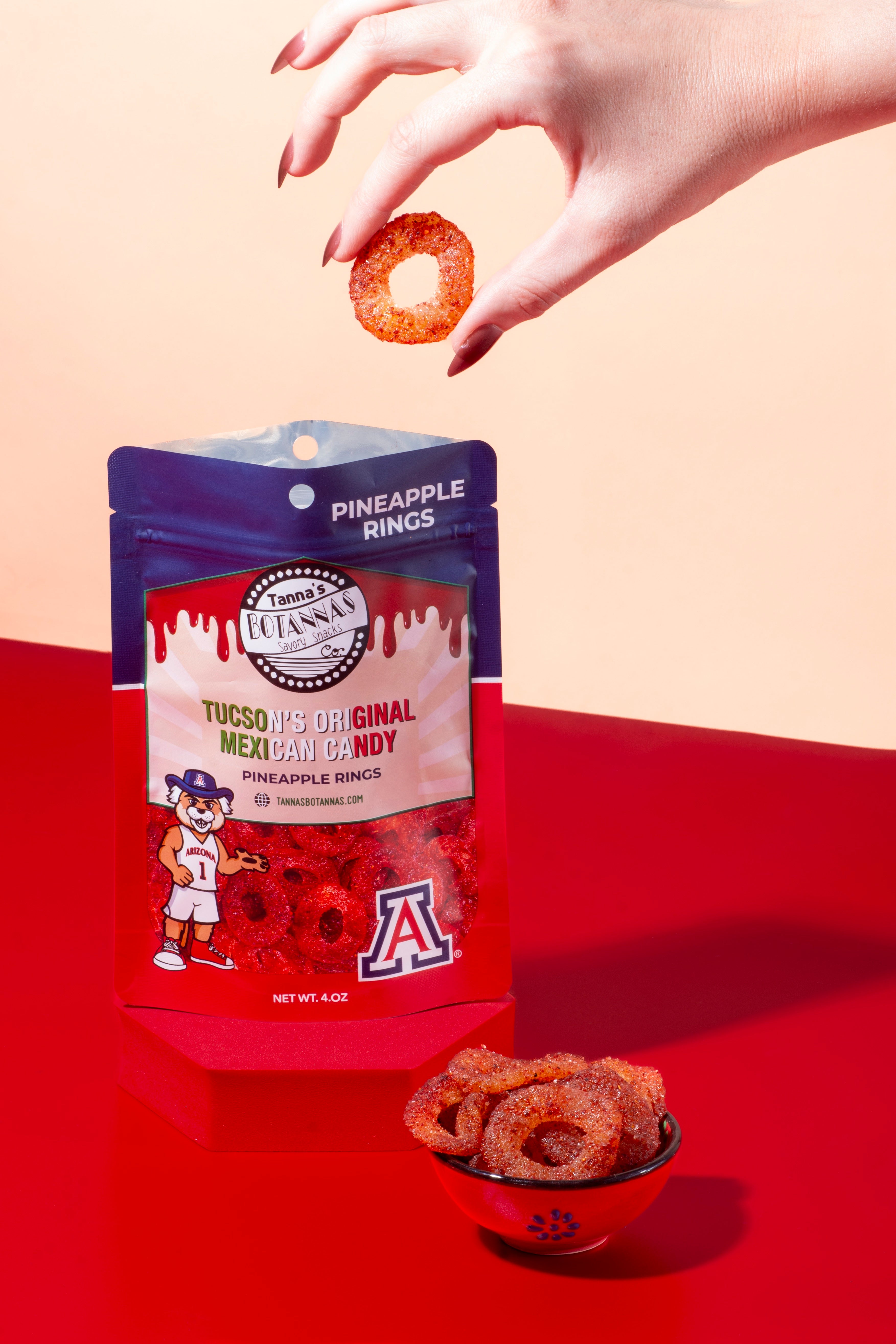 U of A Pineapple RIngs 4oz